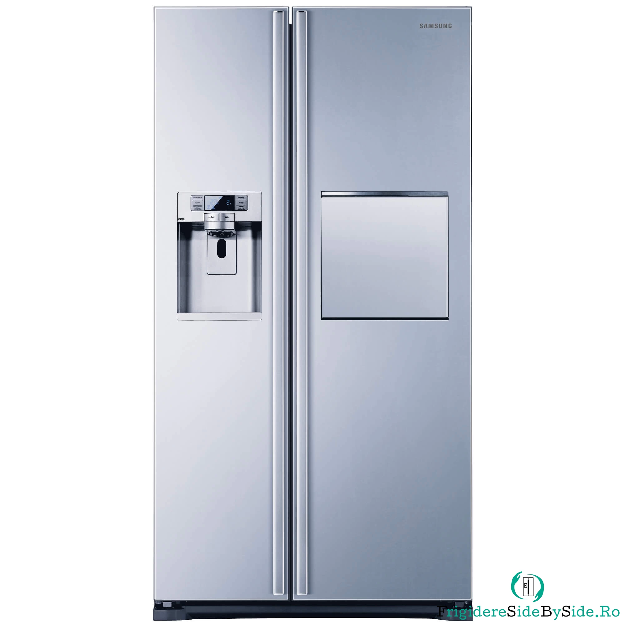 Side by side Samsung RS61781GDSL, 615 l, Clasa A++, Inox