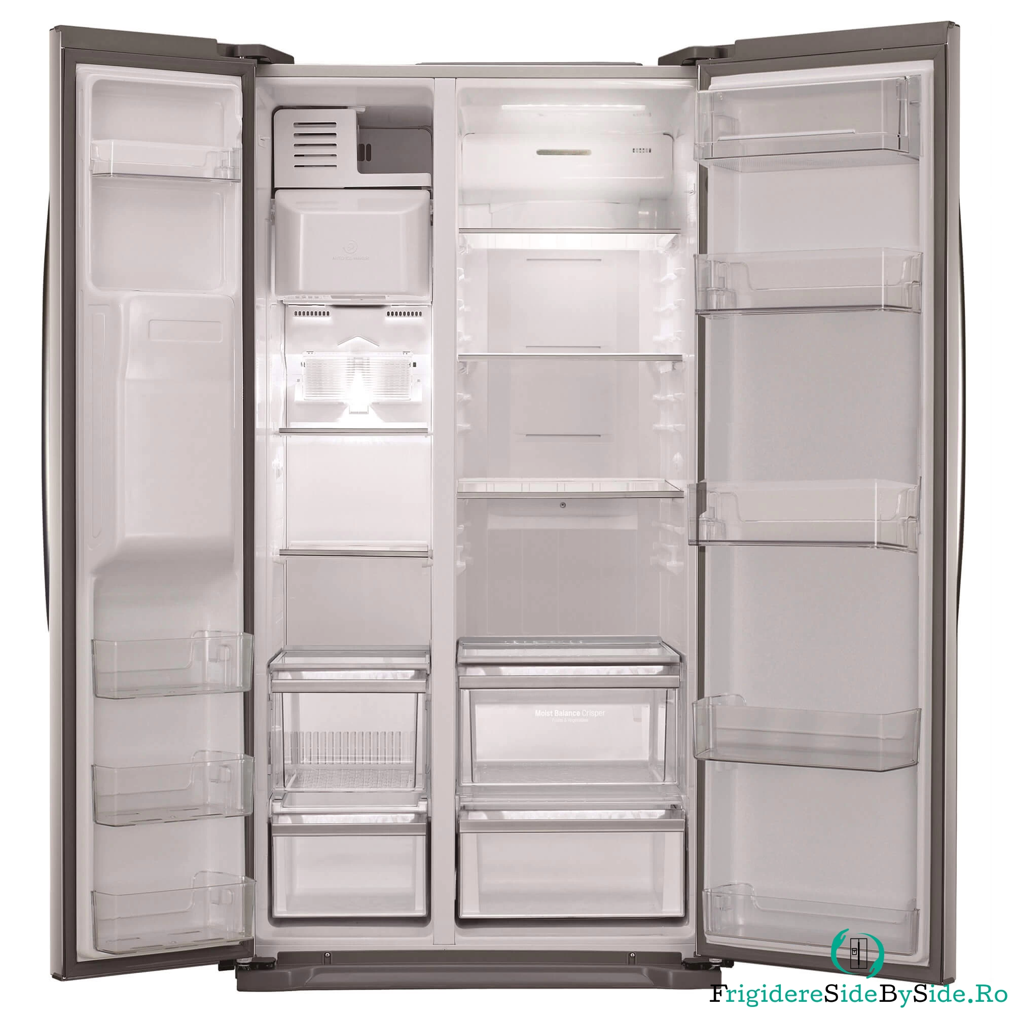 Side by Side LG GSL325PVCV, 508 l, Clasa A+, Inox