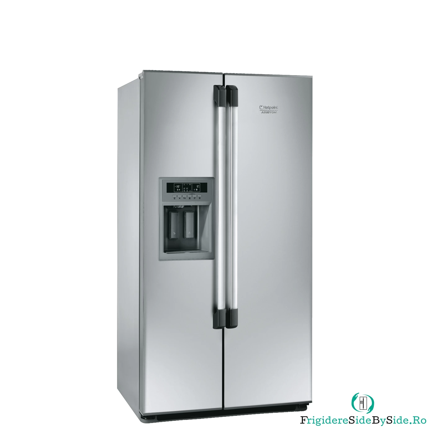 Side by side Hotpoint MSZ922NDF, 546 l, Clasa A+, Inox